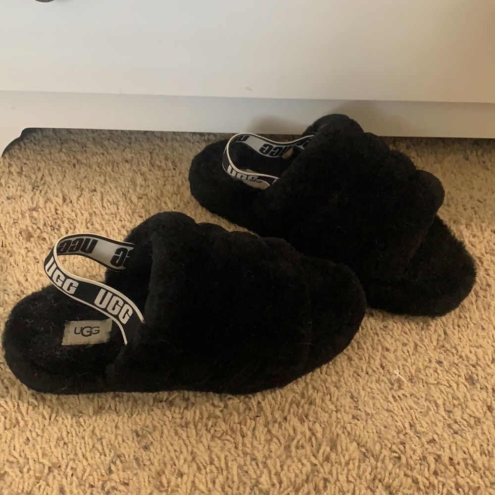 FLUFF YEAH SLIDE UGG sandal slippers - Picture 2 of 5
